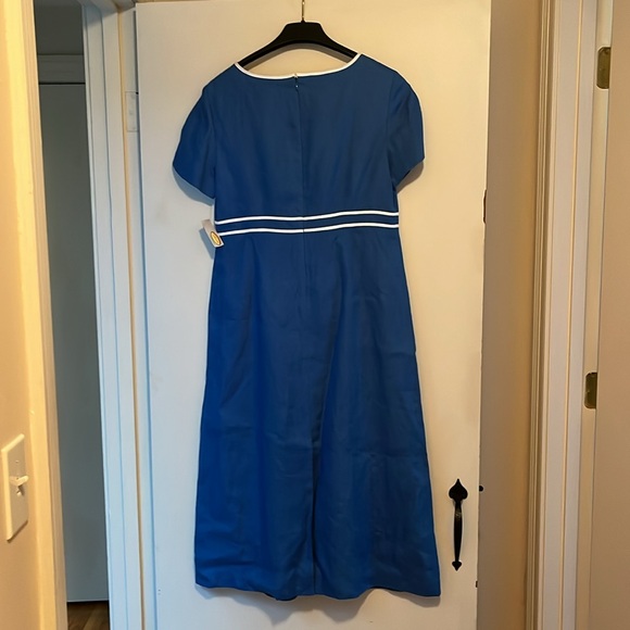 Blue maxi talbots dress - Picture 3 of 5